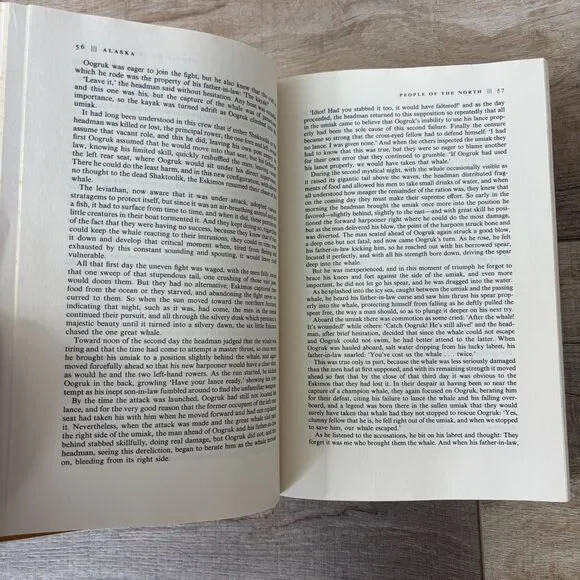 Vtg Alaska Hardcover 1988 Book Coffee Table Decor Michener 1st Ed 1st Print - Picture 10 of 12